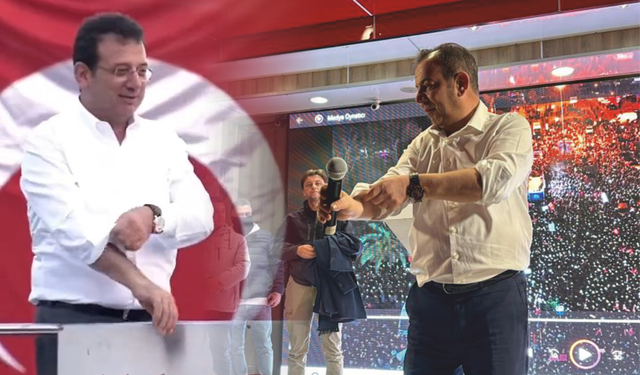 Özcan'da İmamoğlu gibi kolları sıvayıp konuştu