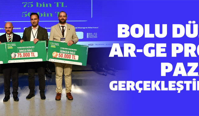 Bolu Düzce Ar-Ge proje pazarı gerçekleştirildi