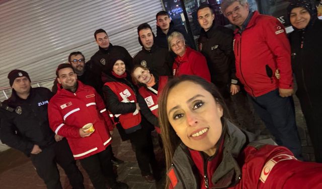 Kızılay’dan Polislere Tarhana Çorbası