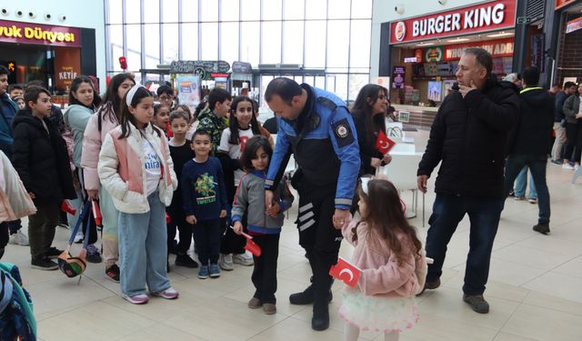 Polis çocuklarına özel etkinlik