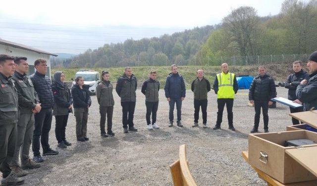 Göreve yeni başlayan personele silah eğitimi verildi