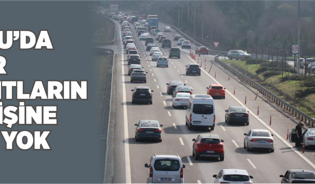 Bolu’da ağır taşıtların geçişine izin yok