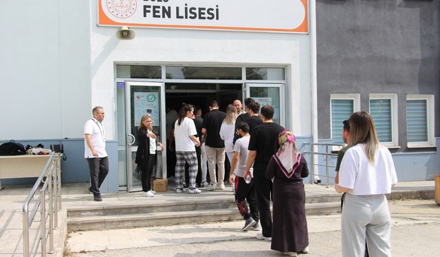 Sınavı bir dakikayla kaçırdı