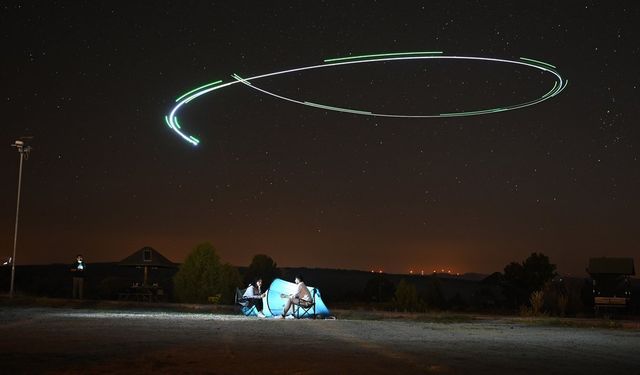 Bolu’da fotoğraf tutkunlarının ‘perseid’ mesaisi
