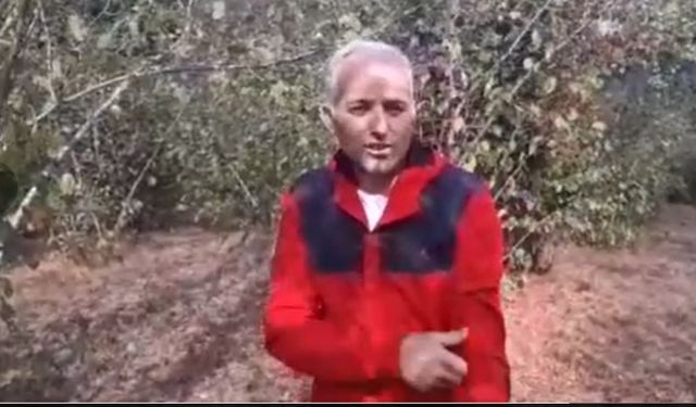 Ayının saldırısına uğrayan çiftçi dehşet anlarını anlattı: "Parmağımı kopardı"