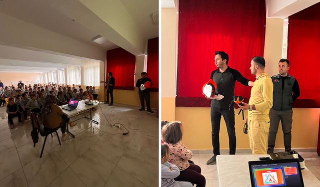 GÖYNÜK’TE MİNİKLER "YEŞİL VATAN-BENİM OKULUM GELECEĞE ÇARE" DEDİ