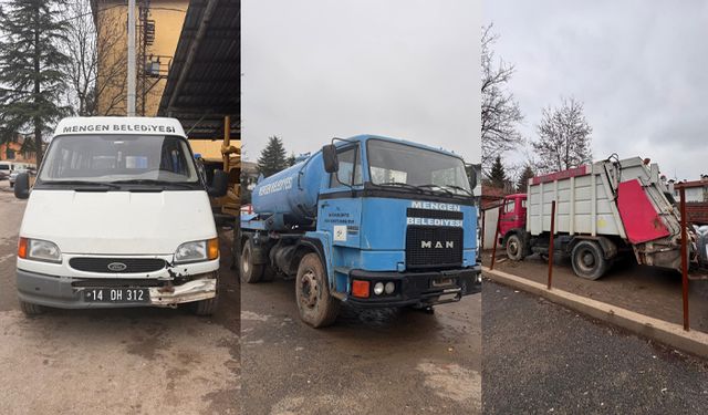 Belediye 3 aracı açık artırma ile satışa çıkardı