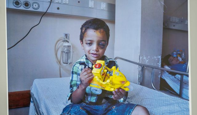 GAZZE’DEKİ SOYKIRIM BAİBÜ’DE SERGİLENİYOR