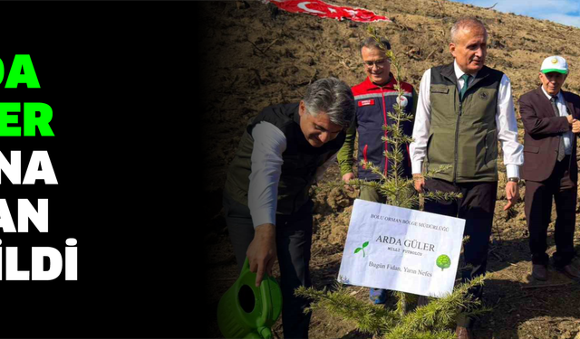 Arda Güler adına fidan dikildi