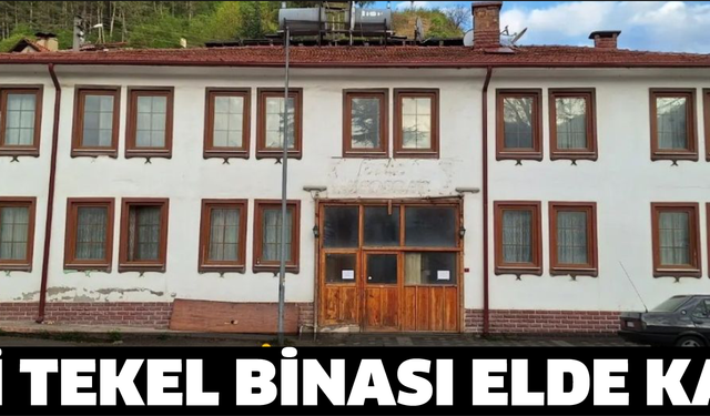Mudurnu’da Eski Tekel Binası Elde Kaldı: İhaleye Kimse Katılmadı