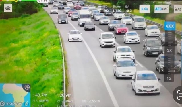 Bolu’da trafiğe kayıtlı kaç araç var!