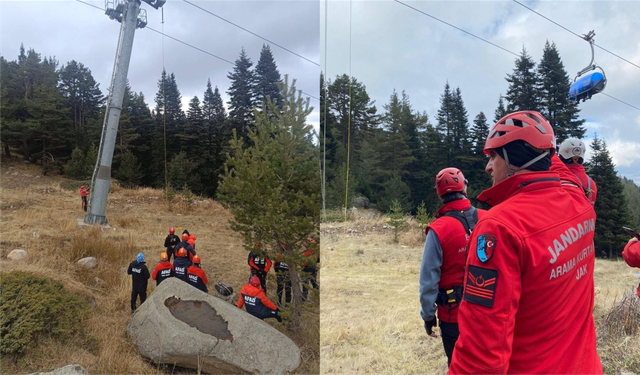 Bolu İl Jandarmadan Tatbikat