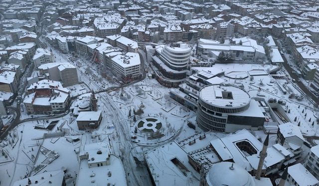 Bolu kar beyaz oldu