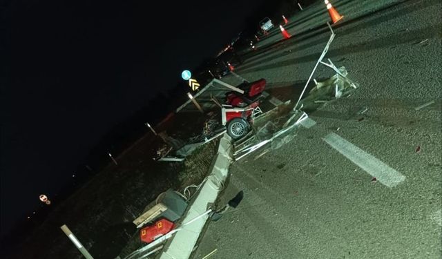 Bolu’da minibüsle motosiklet çarpıştı: 1 ölü, 1 yaralı