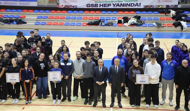 Bolu Spor Lisesi Karabük’te ter dökecek