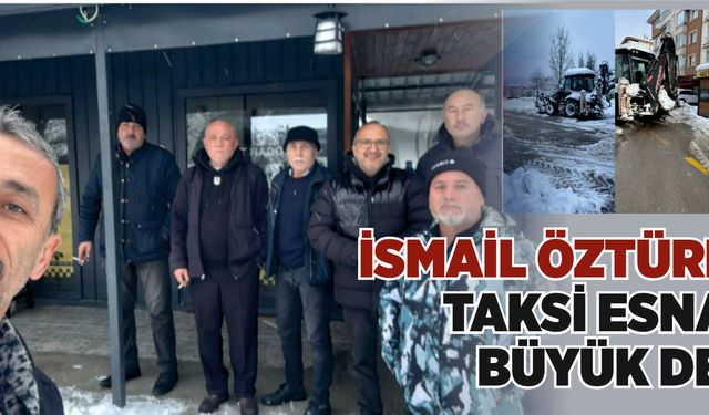 TUTTUĞU KEPÇELERLE TAKSİ DURAKLARININ KARINI TEMİZLETTİ....