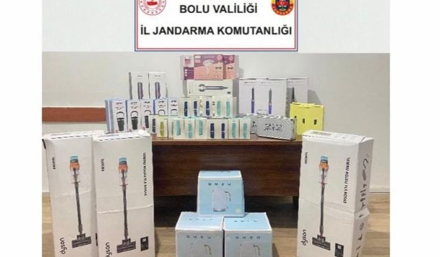 Bolu’da Jandarmadan Kaçakçılığa Büyük Darbe