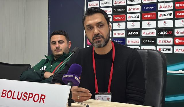 Boluspor-Hatayspor maçının ardından