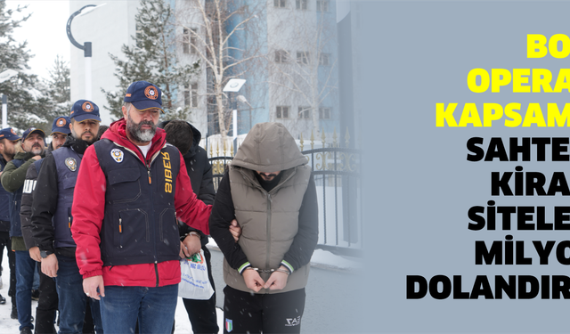 Bolu da Operasyon Kapsamında: Sahte Araç Kiralama Siteleriyle Milyonluk Dolandırıcılık