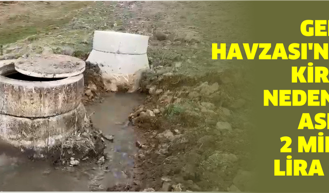 Gerede Havzası'ndaki kirlilik nedeniyle ASKİ'ye 2 milyon lira ceza