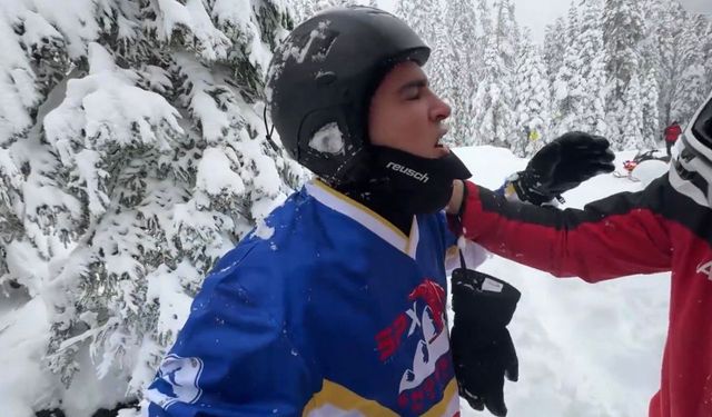 Kartalkaya'da zorlu tatbikat