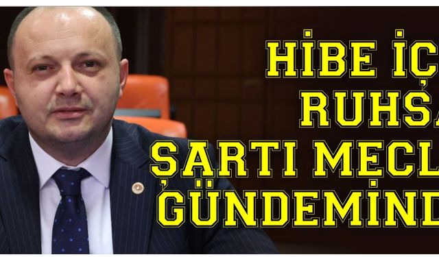 HİBE İÇİN RUHSAT ŞARTI MECLİS GÜNDEMİNDE!