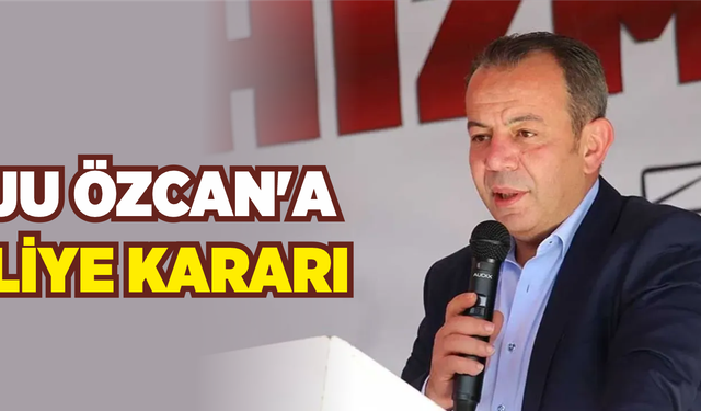 Tanju Özcan'a Tahliye Kararı
