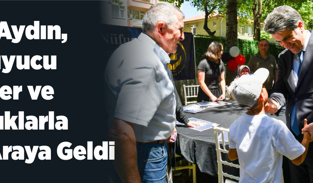Vali Aydın, Koruyucu Aileler ve Çocuklarla Bir Araya Geldi