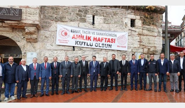 Bolu’da Ahilik coşkusu: Asırlık gelenek yeniden yaşatıldı