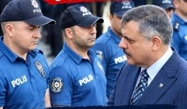 İÇİŞLERİ BAKANI MUSTAFA ÇİFTÇİ POLİSLERE VERMİŞ OLDUĞU SÖZÜ TUTTU...