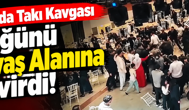Bolu’da Takı Kavgası Düğünü Savaş Alanına Çevirdi!