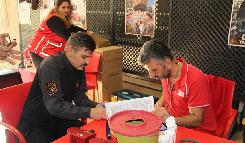 Bolu Emniyet Müdürü Ercan Dağdeviren kan verdi