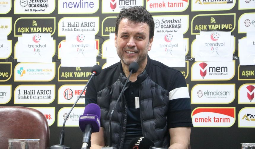 Cihat Arslan, Boluspor galibiyetinin ardından açıklama yaptı