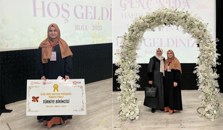 Genç Nida Hafızlık Yarışması Bolu’da düzenlendi