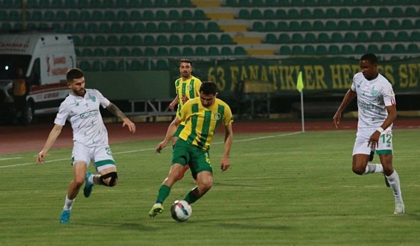 Şanlıurfaspor Boluspor'u 3-2 yendi