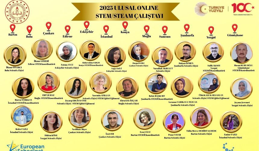 Bolulu öğretmenler Türkiye Ulusal STEM Çalıştayına katıldı