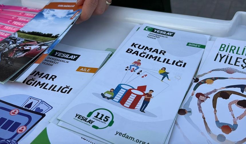 Yoldan geçen vatandaşlara bağımlılık testi