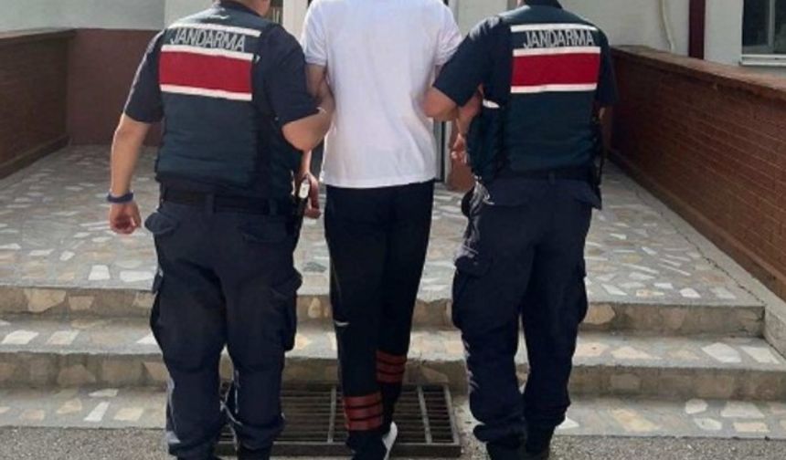 Hapis cezası bulunan şahıs ormanlık alanda yakalandı