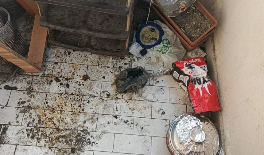 Balkonunda mangal yapan şahsa 2 bin 935 lira ceza