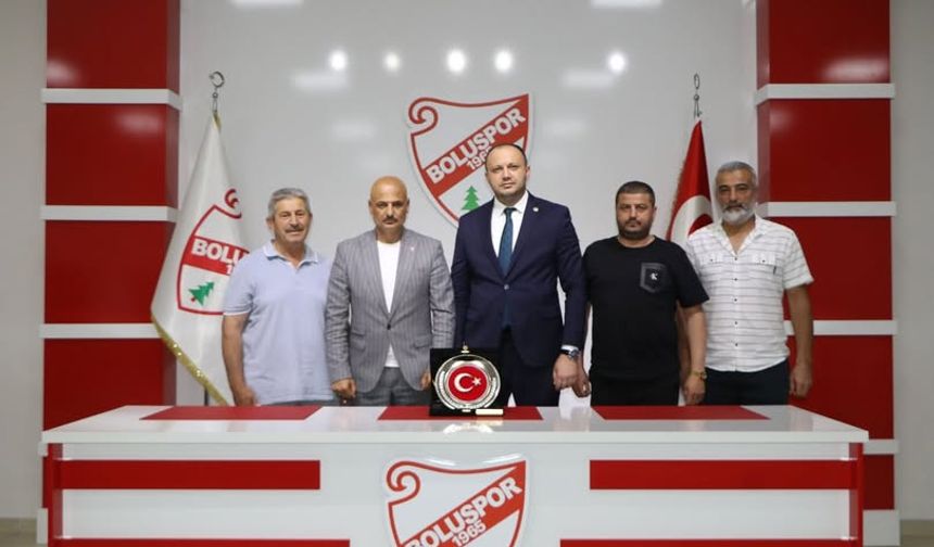 Milletvekili Akgül'den Boluspor'a Destek Ziyareti