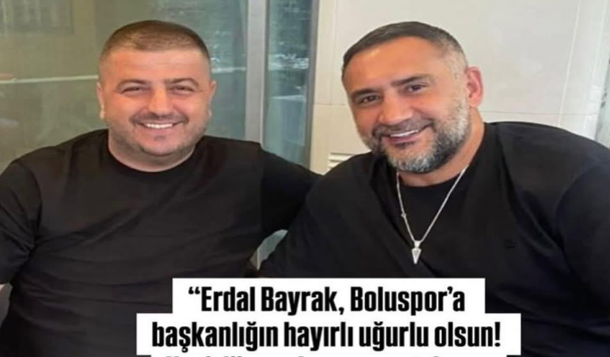 Ümit Karan’dan Boluspor Başkanı Erdal Bayrak’a Tebrik Mesajı