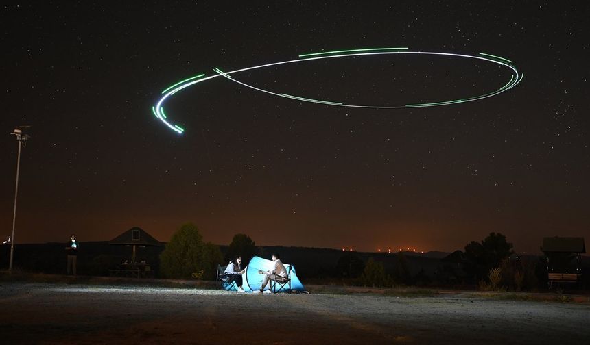 Bolu’da fotoğraf tutkunlarının ‘perseid’ mesaisi