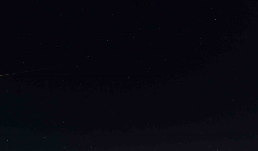 Bolu’nun yükseklerinde meteor yağmuru