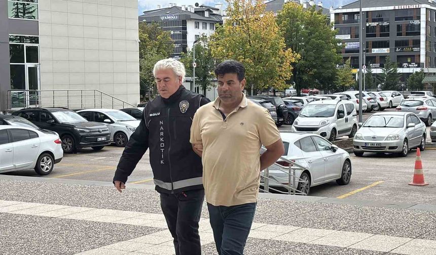 Bolu’da aracın dingillerine gizlenmiş 7 kilo uyuşturucu ele geçirildi