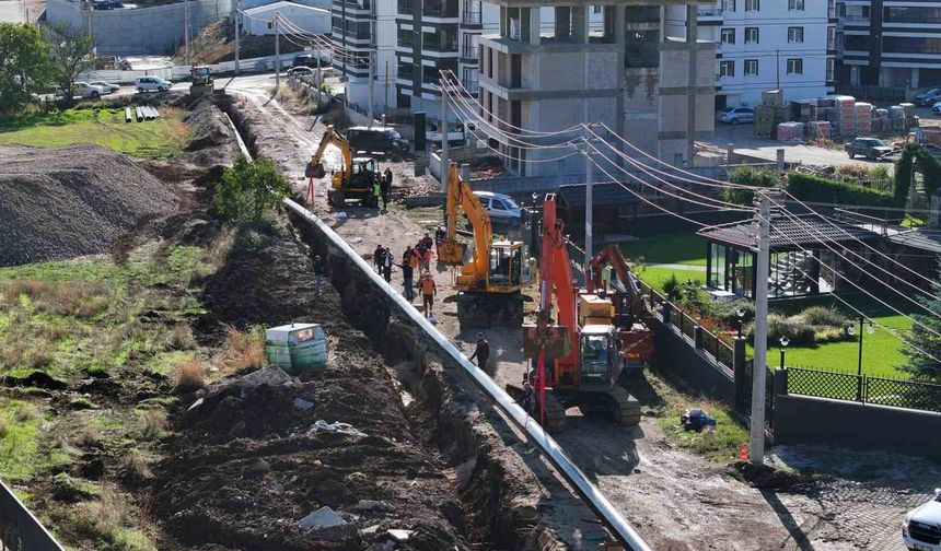 Bolu’da su kesintisine yol açan alt yapı sorununa çözüm arıyor