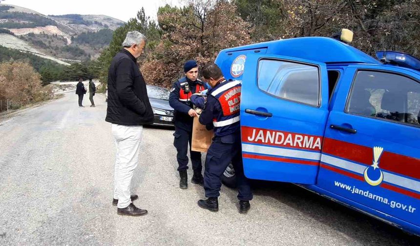 Bolu’da traktör devrildi: 1 ölü, 1 yaralı
