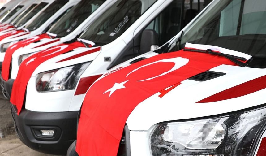 Bolu’nun Acil Gücüne Takviye 4 Yeni Ambulans Hizmete Giriyor