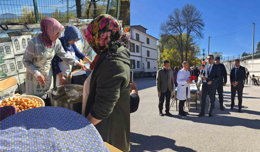 Öğrencilerden Filistin’e anlamlı destek