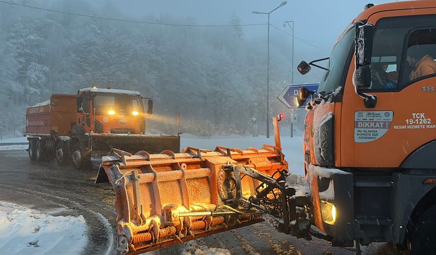 Kar yağışı devam edecek