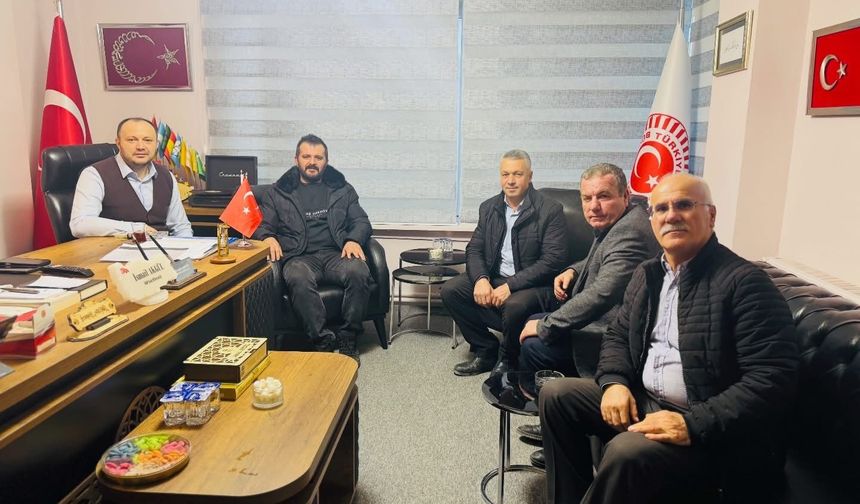 Bolu Bağımsız Milletvekili İsmail Akgül’e Mudurnu’dan Muhtar Ziyareti